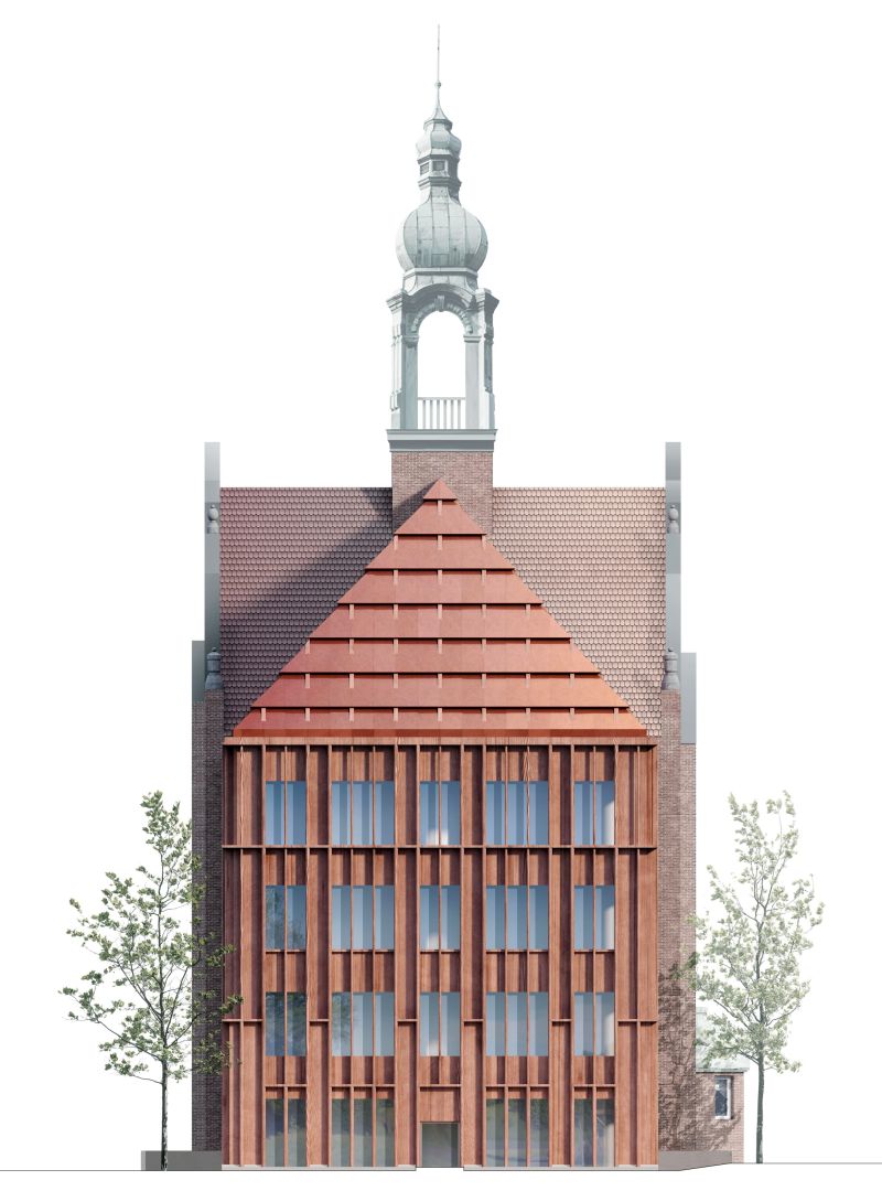 uba 2101 dahlemer dreieck wb fassade west neubau klein